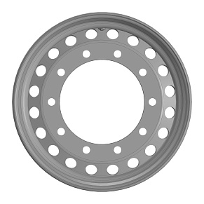 Колесо дисковое HARTUNG 11.75x22.5 10/335 d281 ET0