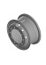 Диск колёсный HARTUNG 8.5-20 10/335 d281 ET174